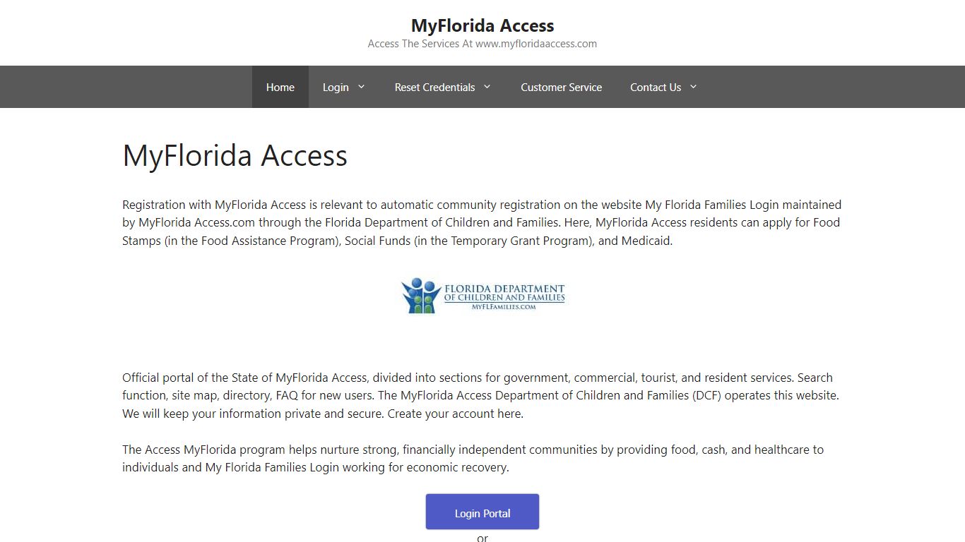 MyFlorida Access